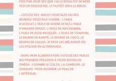 5 conseils pour éviter les vergetures pendant la grossesse.